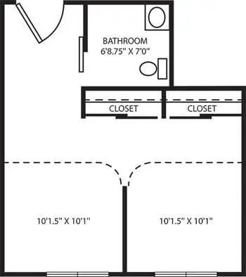 Floorplan of Johanna Shores, Assisted Living, Nursing Home, Independent Living, CCRC, Arden Hills, MN 1