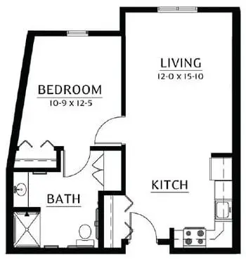 Floorplan of Johanna Shores, Assisted Living, Nursing Home, Independent Living, CCRC, Arden Hills, MN 7