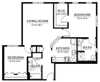 Floorplan of Johanna Shores, Assisted Living, Nursing Home, Independent Living, CCRC, Arden Hills, MN 8