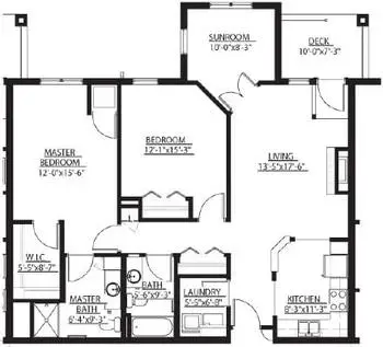 Floorplan of Johanna Shores, Assisted Living, Nursing Home, Independent Living, CCRC, Arden Hills, MN 10