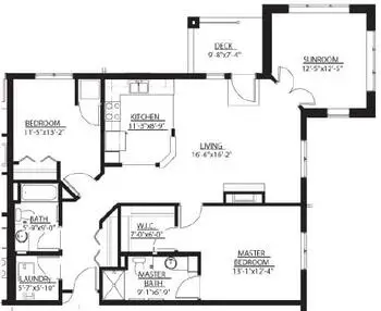 Floorplan of Johanna Shores, Assisted Living, Nursing Home, Independent Living, CCRC, Arden Hills, MN 11