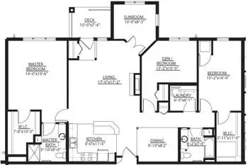 Floorplan of Johanna Shores, Assisted Living, Nursing Home, Independent Living, CCRC, Arden Hills, MN 13