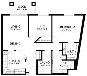 Floorplan of Johanna Shores, Assisted Living, Nursing Home, Independent Living, CCRC, Arden Hills, MN 16
