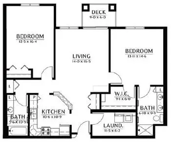 Floorplan of Johanna Shores, Assisted Living, Nursing Home, Independent Living, CCRC, Arden Hills, MN 18