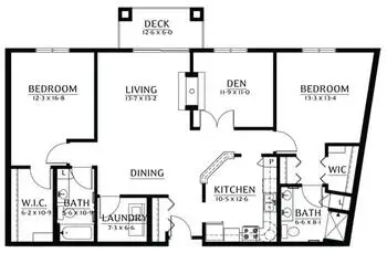 Floorplan of Johanna Shores, Assisted Living, Nursing Home, Independent Living, CCRC, Arden Hills, MN 19
