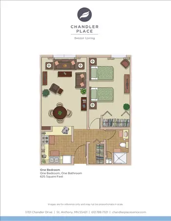Floorplan of Chandler Place, Assisted Living, Nursing Home, Independent Living, CCRC, St. Anthony Village, MN 3