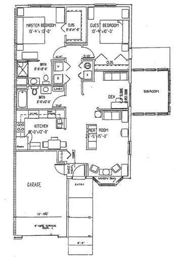 Floorplan of Vinton Lutheran Home, Assisted Living, Nursing Home, Independent Living, CCRC, Vinton, IA 1