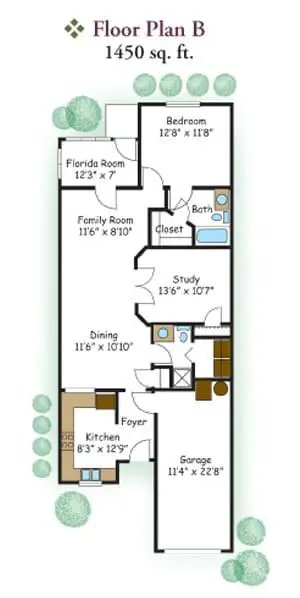 Floorplan of Brookhaven Retirement Community, Assisted Living, Nursing Home, Independent Living, CCRC, Brookville, OH 3