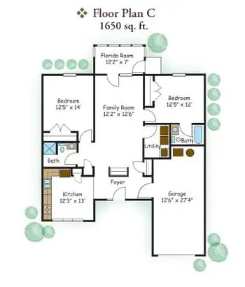 Floorplan of Brookhaven Retirement Community, Assisted Living, Nursing Home, Independent Living, CCRC, Brookville, OH 5