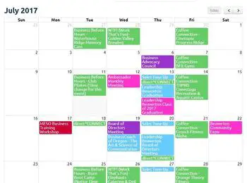 Activity Calendar of Cedar Sinai Park, Assisted Living, Nursing Home, Independent Living, CCRC, Portland, OR 1