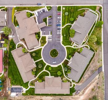 Campus Map of East Cascade Retirement Community, Assisted Living, Nursing Home, Independent Living, CCRC, Madras, OR 1