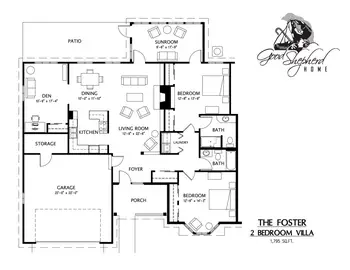 Floorplan of Good Shepherd Home, Assisted Living, Nursing Home, Independent Living, CCRC, Fostoria, OH 2