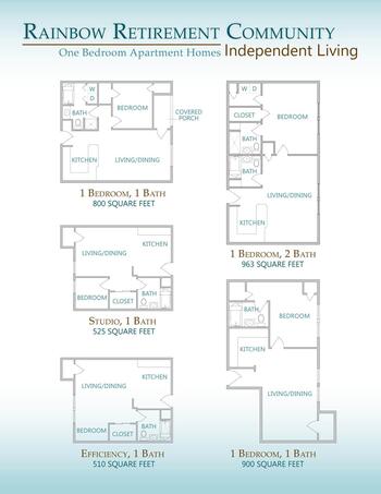 Floorplan of Lutheran Sunset Ministries, Assisted Living, Nursing Home, Independent Living, CCRC, Clifton, TX 1