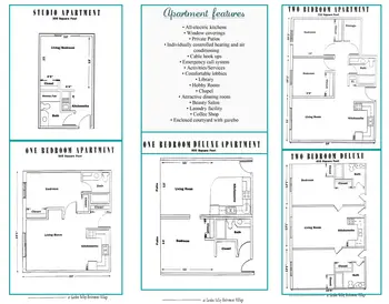 Floorplan of Garden Valley Retirement Village, Assisted Living, Nursing Home, Independent Living, CCRC, Garden Valley, KS 1