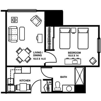 Floorplan of The Village of St. Edward, Assisted Living, Nursing Home, Independent Living, CCRC, Fairlawn, OH 9