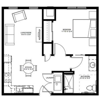 Floorplan of The Village of St. Edward, Assisted Living, Nursing Home, Independent Living, CCRC, Fairlawn, OH 17