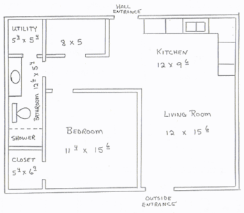 Floorplan of Fairview Fellowship Home and Vllage, Assisted Living, Nursing Home, Independent Living, CCRC, Fairview, OK 3
