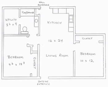 Floorplan of Fairview Fellowship Home and Vllage, Assisted Living, Nursing Home, Independent Living, CCRC, Fairview, OK 7