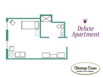 Floorplan of Heritage Corner, Assisted Living, Nursing Home, Independent Living, CCRC, Bowling Green, OH 18
