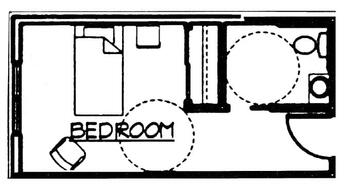Floorplan of Homme Homes, Assisted Living, Nursing Home, Independent Living, CCRC, Wittenberg, WI 2