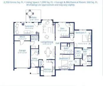 Floorplan of Masonic Village, Assisted Living, Nursing Home, Independent Living, CCRC, Burlington, NJ 3