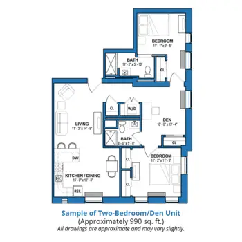 Floorplan of Masonic Village, Assisted Living, Nursing Home, Independent Living, CCRC, Burlington, NJ 10