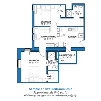 Floorplan of Masonic Village, Assisted Living, Nursing Home, Independent Living, CCRC, Burlington, NJ 12