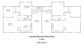 Floorplan of Snyder Village, Assisted Living, Nursing Home, Independent Living, CCRC, Metamora, IL 6