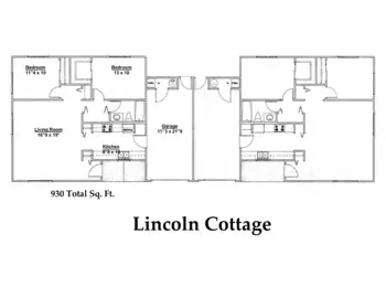 Floorplan of Snyder Village, Assisted Living, Nursing Home, Independent Living, CCRC, Metamora, IL 4