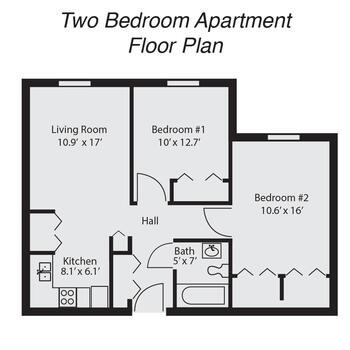 Floorplan of Sunset Home, Assisted Living, Nursing Home, Independent Living, CCRC, Quincy, IL 3