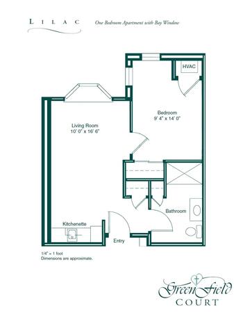 Floorplan of The Green Fields, Assisted Living, Nursing Home, Independent Living, CCRC, Lancaster, NY 4