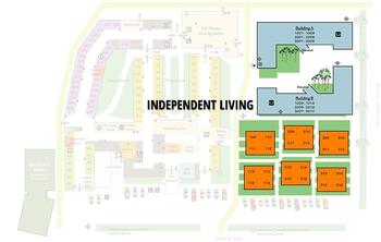 Campus Map of Casa De Modesto, Assisted Living, Nursing Home, Independent Living, CCRC, Modesto, CA 2