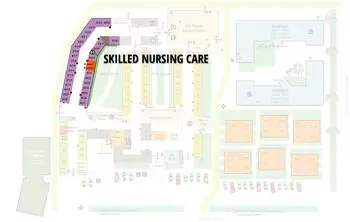 Campus Map of Casa De Modesto, Assisted Living, Nursing Home, Independent Living, CCRC, Modesto, CA 3