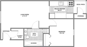 Floorplan of Kingsway Community, Assisted Living, Nursing Home, Independent Living, CCRC, Schenectady, NY 3