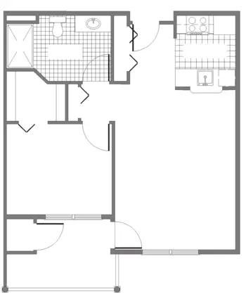 Floorplan of Kingsway Community, Assisted Living, Nursing Home, Independent Living, CCRC, Schenectady, NY 11