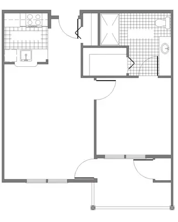Floorplan of Kingsway Community, Assisted Living, Nursing Home, Independent Living, CCRC, Schenectady, NY 12