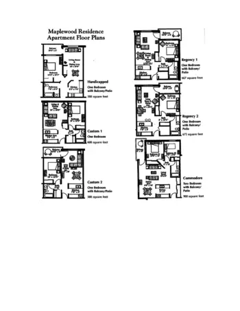 Floorplan of Lakeview Methodist Health Services, Assisted Living, Nursing Home, Independent Living, CCRC, Fairmont, MN 1