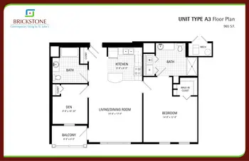 Floorplan of St. John's Meadows, Assisted Living, Nursing Home, Independent Living, CCRC, Rochester, NY 4