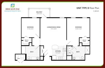 Floorplan of St. John's Meadows, Assisted Living, Nursing Home, Independent Living, CCRC, Rochester, NY 7