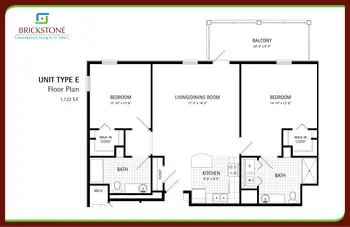 Floorplan of St. John's Meadows, Assisted Living, Nursing Home, Independent Living, CCRC, Rochester, NY 8