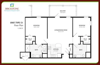 Floorplan of St. John's Meadows, Assisted Living, Nursing Home, Independent Living, CCRC, Rochester, NY 9