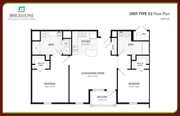 Floorplan of St. John's Meadows, Assisted Living, Nursing Home, Independent Living, CCRC, Rochester, NY 10