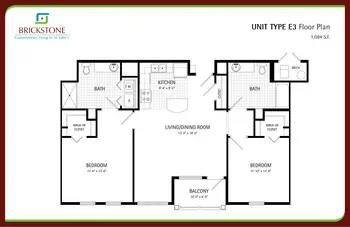 Floorplan of St. John's Meadows, Assisted Living, Nursing Home, Independent Living, CCRC, Rochester, NY 11