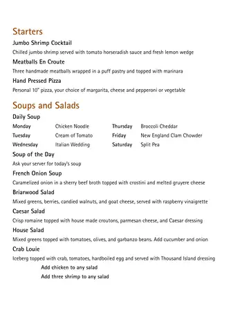 Dining menu of St. John's Meadows, Assisted Living, Nursing Home, Independent Living, CCRC, Rochester, NY 10