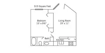Floorplan of Taylor Residences, Assisted Living, Nursing Home, Independent Living, CCRC, Jacksonville, FL 1