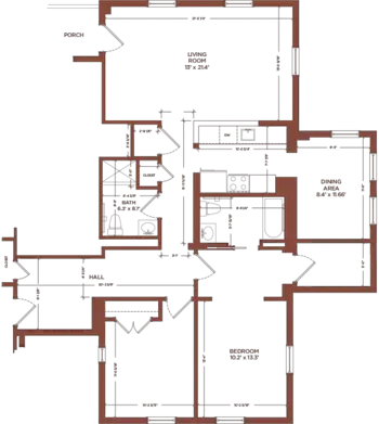Floorplan of Hunt Community, Assisted Living, Nursing Home, Independent Living, CCRC, Nashua, NH 1