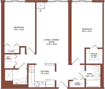 Floorplan of Hunt Community, Assisted Living, Nursing Home, Independent Living, CCRC, Nashua, NH 3