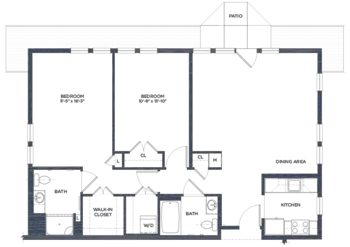 Floorplan of Huntington at Nashua, Assisted Living, Nursing Home, Independent Living, CCRC, Nashua, NH 9