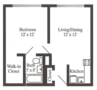 Floorplan of Schmitt Woodland Hills, Assisted Living, Nursing Home, Independent Living, CCRC, Richland Center, WI 1
