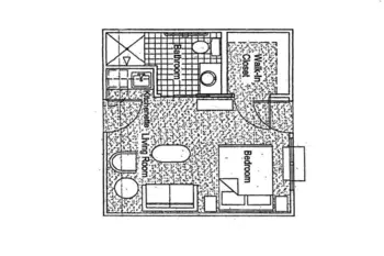 Floorplan of Meadow View Senior Living Community, Assisted Living, Clinton, TN 3